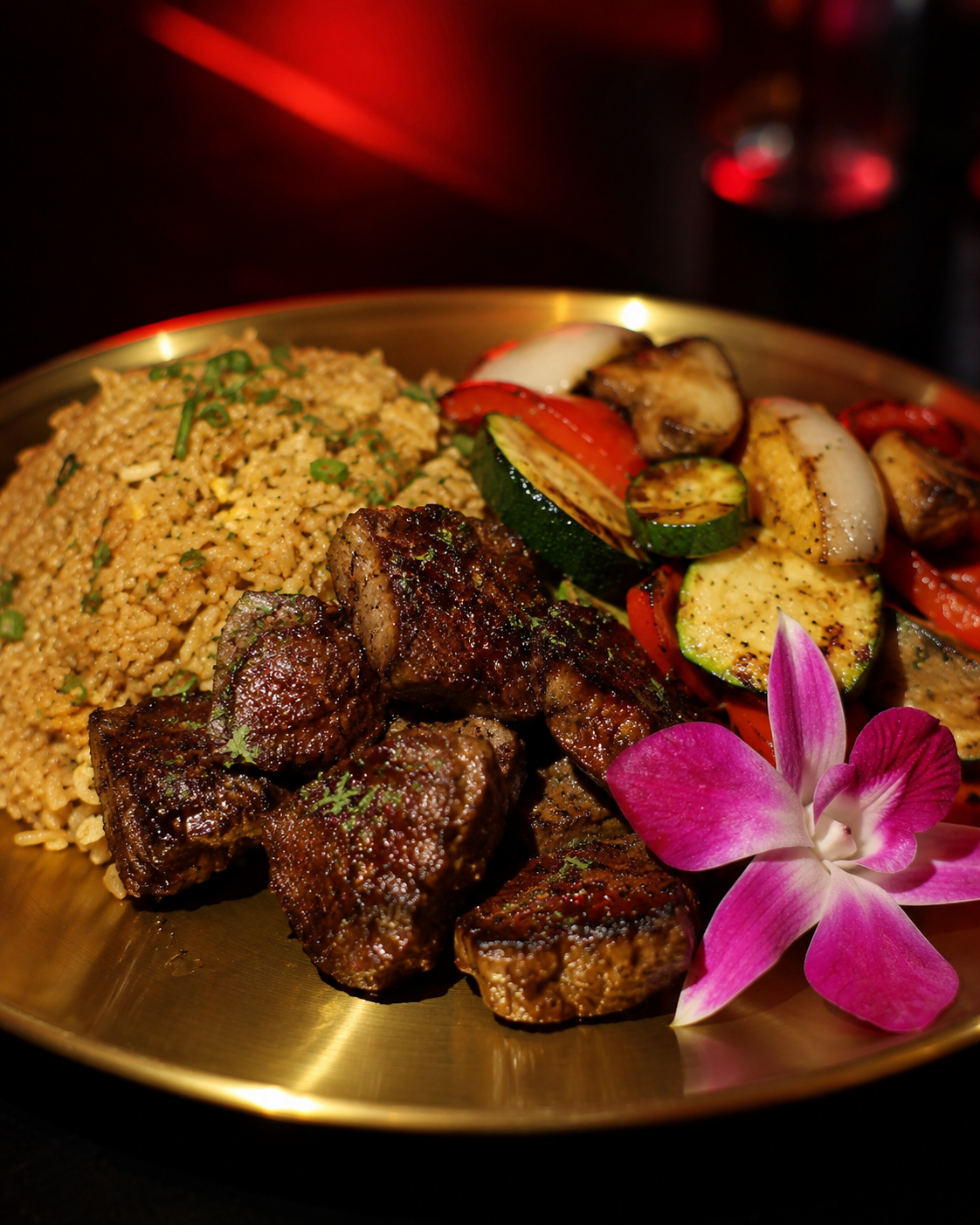 Hibachi steak plate — Hibachi Wednesdays